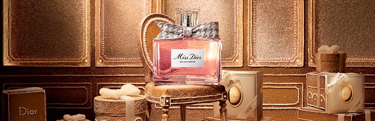 DIOR Miss Dior Parfum Flakon weihnachtlich