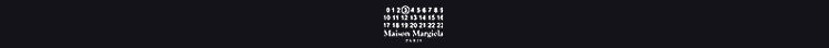 Markenlogo von Maison Margiela