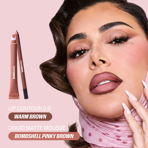 Huda Kattan mit Make-up