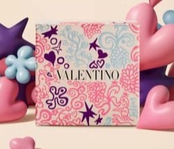 Bunte Valentino Geschenkverpackung